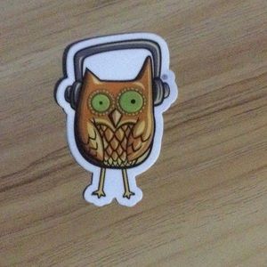 musikfest 2022 owl sticker
